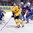 MINSK, BELARUS - MAY 15: Sweden's Mikael Backlund #60 reaches for the puck during preliminary round action at the 2014 IIHF Ice Hockey World Championship. (Photo by Richard Wolowicz/HHOF-IIHF Images)

